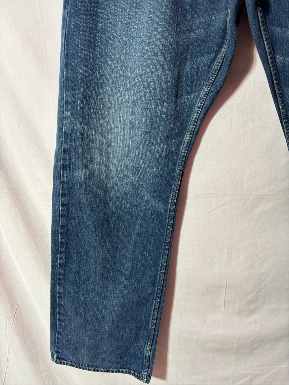 American Eagle Outfitters Men's Medium Blue Straight-Leg Jeans - Picture 5 of 11